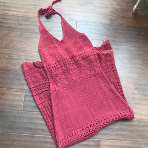 American Eagle Crotchet Maxi Dress